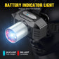 Linterna frontal LED recargable brillante para exteriore