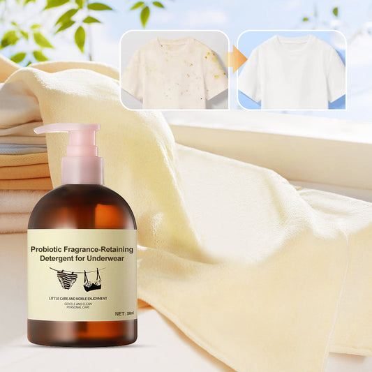 Un detergente para ropa con aroma probiótico diseñado específicamente para limpiar ropa interior.