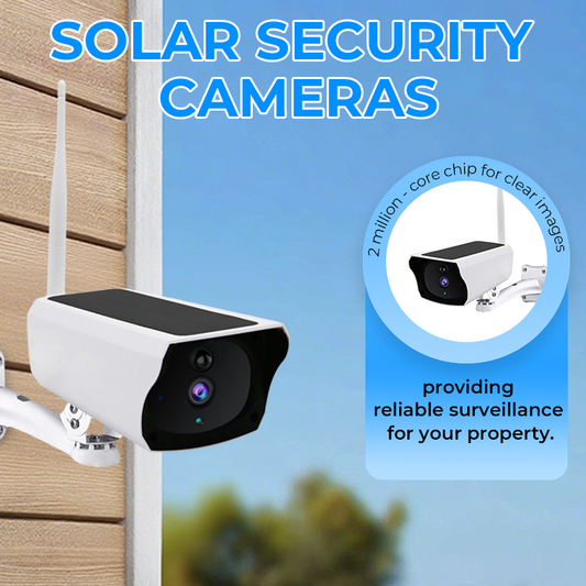 Cámaras de seguridad inalámbricas solares