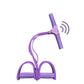 6-Tube Pedal Resistance Band with Voice Counting