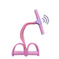 6-Tube Pedal Resistance Band with Voice Counting