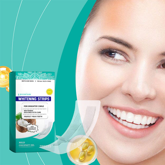 Tiras blanqueadoras de dientes seguras para el esmalte