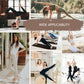 Leggings de yoga con cintura alta y control de abdomen para muje
