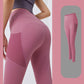Leggings de yoga con cintura alta y control de abdomen para muje