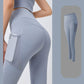 Leggings de yoga con cintura alta y control de abdomen para muje