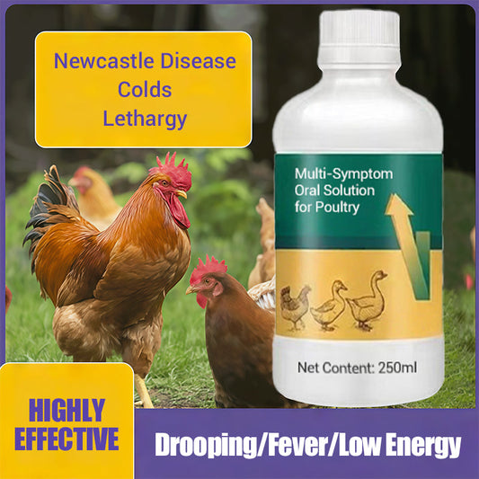 Solución oral multisintomática para aves de corral