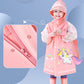 Kids Reusable Waterproof Hooded Raincoats