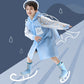 Kids Reusable Waterproof Hooded Raincoats