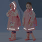 Kids Reusable Waterproof Hooded Raincoats