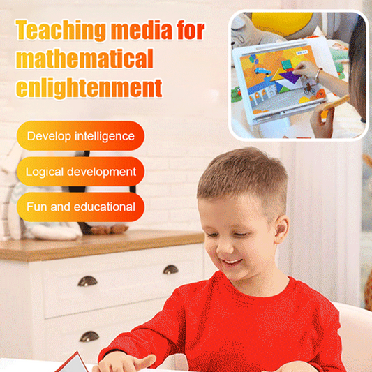 Juego de rompecabezas magnético Tangram para niño