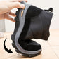 Botas de nieve cálidas de invierno con cremallera para hombr