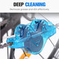 🚴‍♀️ ¡COMPRA 2 LLEVA 3! ✨ Limpiador de Cadena para Bicicleta - Kit de Limpieza Profunda con Cepillos Integrados y Diseño Reutilizable 🔧💦
