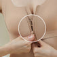 Sujetador cómodo sin costuras, inalámbrico y con cierre frontal con cremallera para mujer