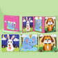 Libro magnético de construcción para niños