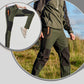 Pantalones de senderismo con cintura elástica, cálidos, impermeables y a prueba de viento