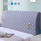 🛏️ Funda Acolchada de Terciopelo para Cabecero con Bolsillos