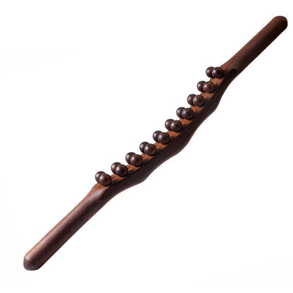 Bastón de Masaje Linfático de Madera