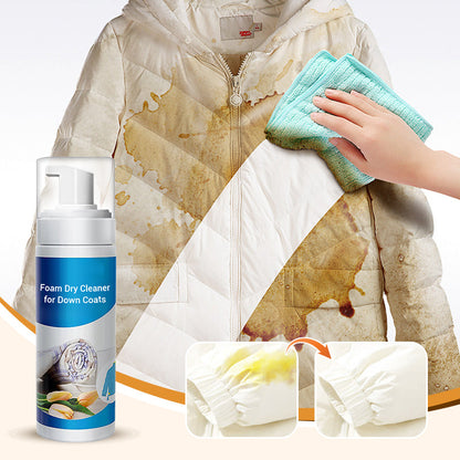 Foam Dry Cleaner for Down Coats