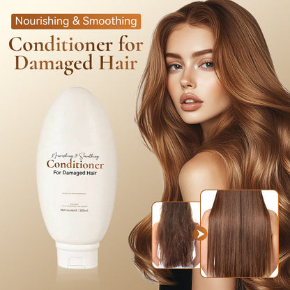 Acondicionador nutritivo y suavizante para cabello dañad