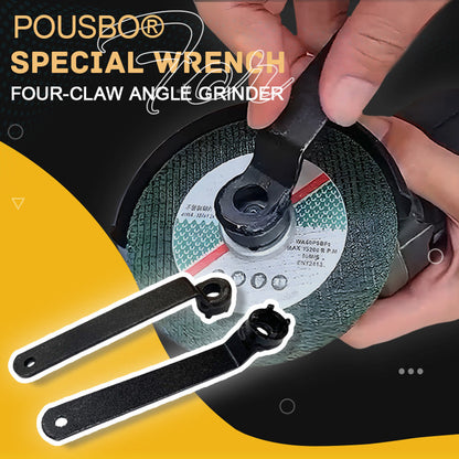 Llave de ajuste especial para amoladora angular de cuatro garras (¡COMPRA 1 Y LLÉVATE 1 GRATIS!)