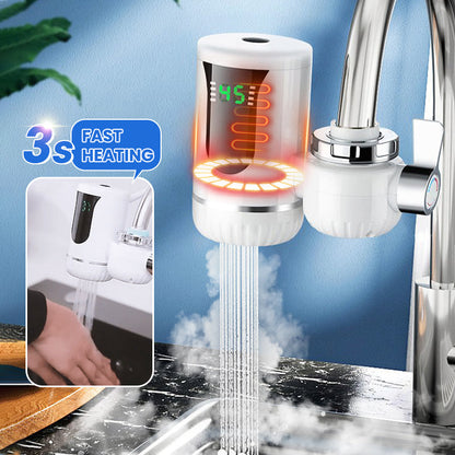 Grifo de calentador de agua eléctrico instantáneo sin tanque