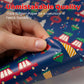Hoja de papel de regalo navideño de 70 x 50 c