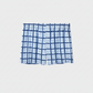 Bóxer de algodón a cuadros para hombre