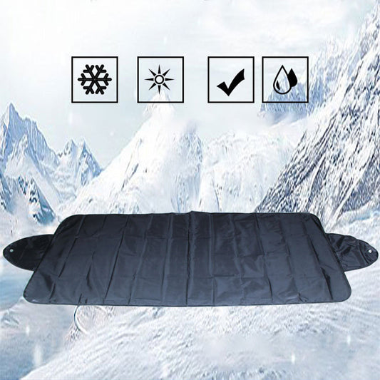 🚗 Cubierta para Parabrisas con Ventosas – Sol, Escarcha y Nieve