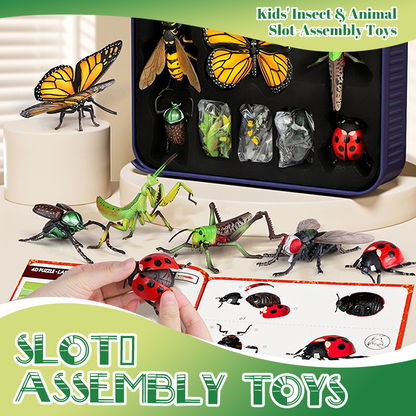 Juguetes de ensamblaje de insectos y animales para niños