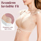 Sujetador push-up sin costuras con hombreras para mujer