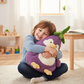 Adorable pingüino berenjena de juguete ultrasuav