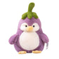 Adorable pingüino berenjena de juguete ultrasuav