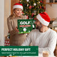 🎁Idea de regalo con descuento del 50%🔥Calendario de adviento de golf navideño de 24 piezas