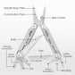 Alicates multiherramienta plegables de acero inoxidable 12 en 1