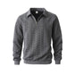 🔥Oferta de novedades: Suéter casual de punto trenzado con media cremallera para hombre