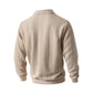 🔥Oferta de novedades: Suéter casual de punto trenzado con media cremallera para hombre