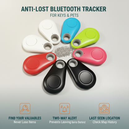 Rastreador Bluetooth antipérdida para llaves y mascotas
