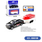Mini coche teledirigido simulado a escala 1:6