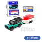 Mini coche teledirigido simulado a escala 1:6
