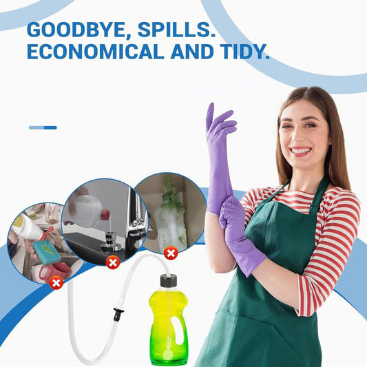 Kit de tubo extensor para dispensador de jabón de lavabo