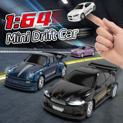 Mini coche de carreras con control remoto