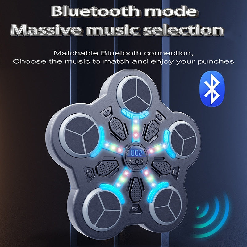 Máquina de boxeo con música Bluetooth para niños
