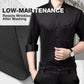 Camisa de manga larga elástica y resistente a las arrugas para hombre