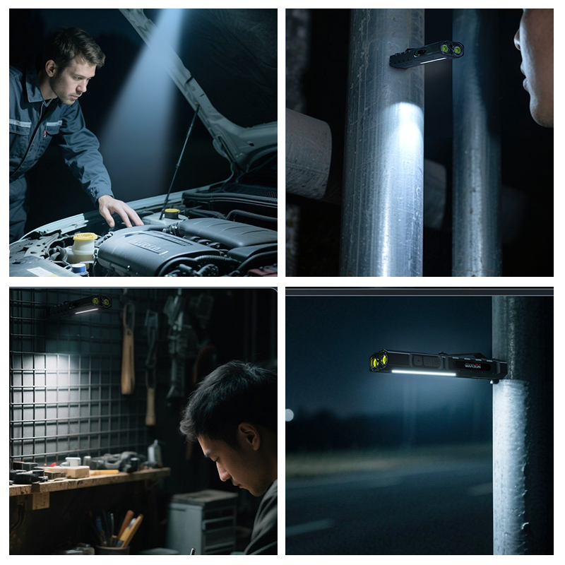🔦 Linterna LED Magnética Multifunción de 1500 Lúmenes - imagen 3