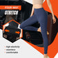 Leggings de entrenamiento moldeadores de cintura alta para control de abdomen