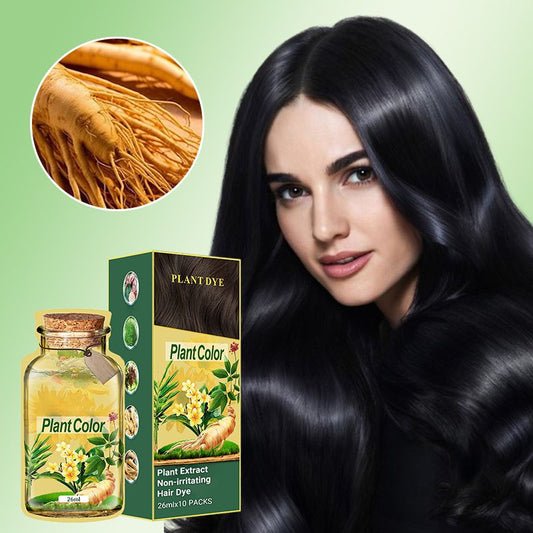Tinte para el cabello no irritante con extracto de plant
