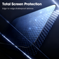 Protector de pantalla HD de cobertura completa con privacidad