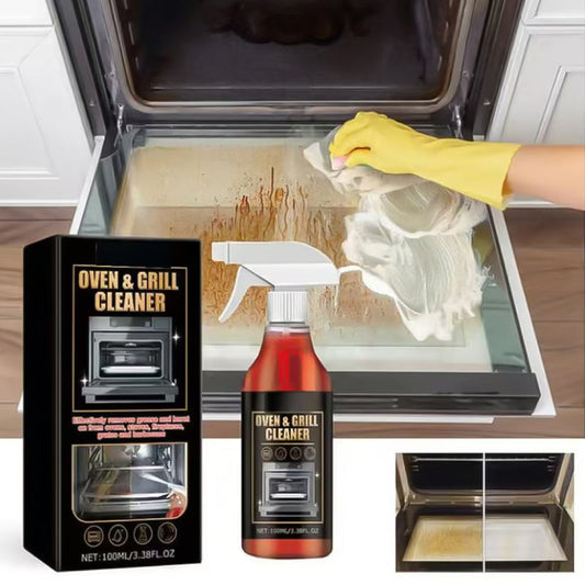 🧼 ¡COMPRA 2 Y LLÉVATE 1 GRATIS! ✨ Spray limpiador para horno y parrilla: disuelve la grasa en 5 minutos, sin frotar y elimina los olores 🔥 21 reseña