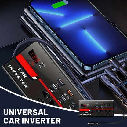 Convertidor inversor para coche 12V24v a 110V/220V