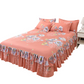 ¡¡📢📢 OFERTA DEL 60% DE DESCUENTO!! ⏰ Juego de 3 Piezas de Falda de Cama con Volantes 🛏️